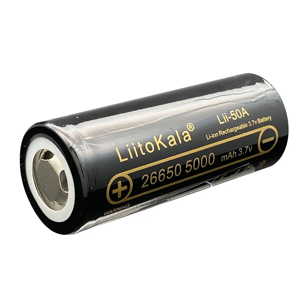 1-10PCS  LiitoKala Lii-50A 266 - Vape Battery 18650 review and price