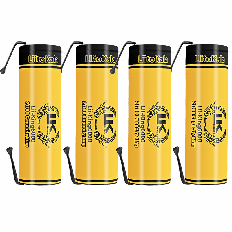 4pcs LiitoKala 3.7V 18650/2170 - Vape Battery 18650 review and price