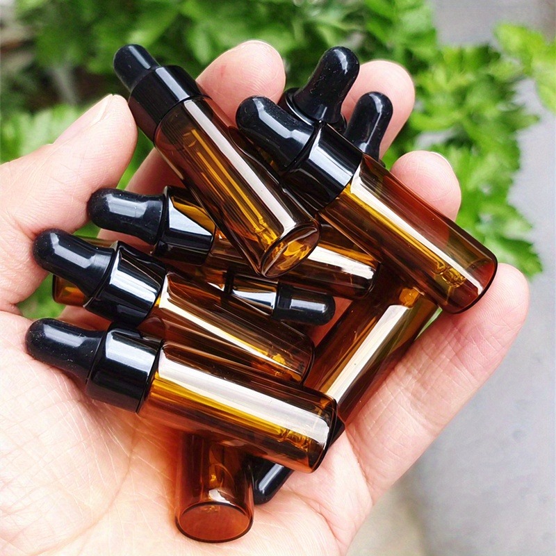 10pcs 5ml Amber Dropper Glass  - Juice Bottle Dropper review and price